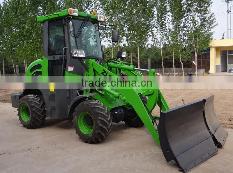 1.0 Ton Mini Compact Wheel Loader For Sale, 0.5cbm,37KW