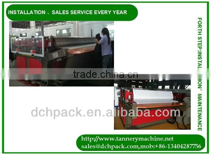 China cheaper 1600 to 3200mm leather vibration staking machine
