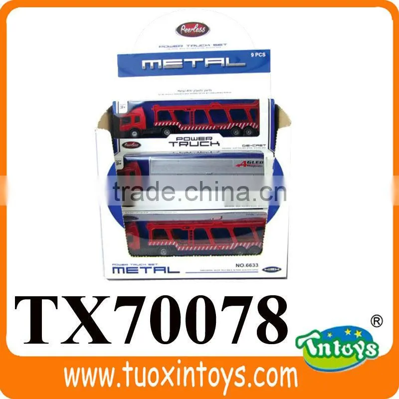 TX70072 die cast container truck model
