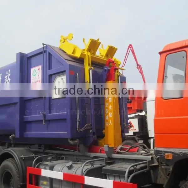 4*2 DONGFENG 10m3 Mobile Garbage Compression Station