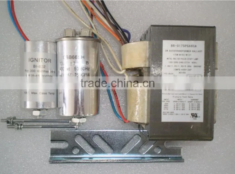 120v 208v 240v 277v 4-taps Constant Wattage Autotransformer CWA PS pulse start metal halide MH lamp HID magnetic ballast kit