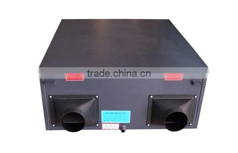 cross flow ventilator heat recovery ventilation system heat exchanger for air handling unit with plates