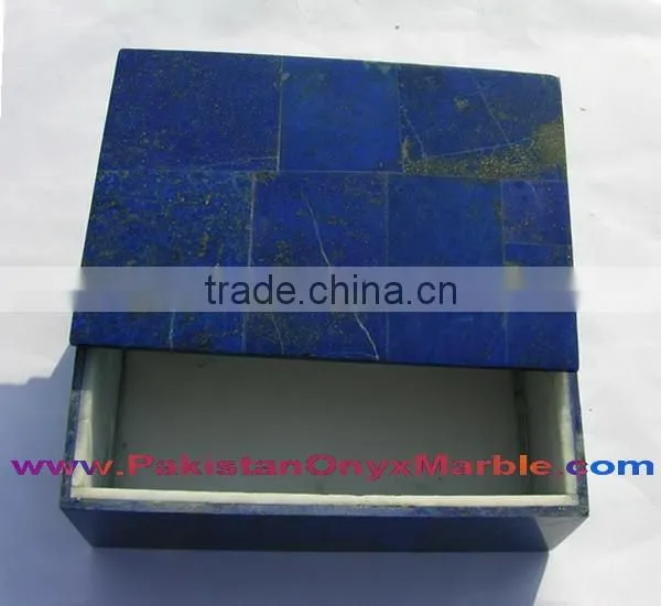 Wholesale newly Modern JEWELRY BOXES LAPIS LAZULI HANDICRAFTS
