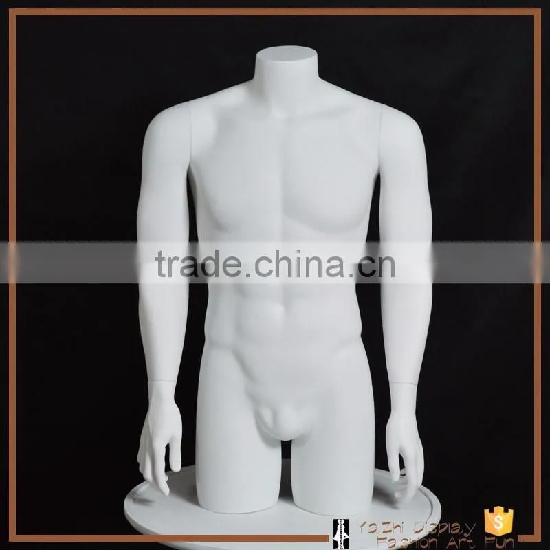 Business suit half body display male mannequins on sale