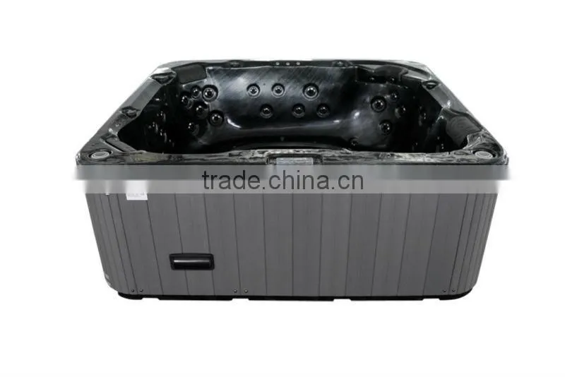 A860 Balck Massage Whirlpools and Bathtub for 7 ~ 8 Person