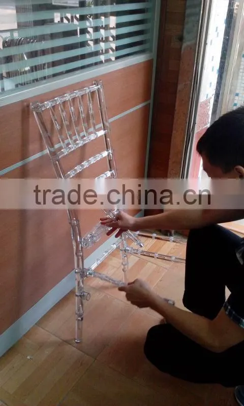 Wicker wholesale Clear Acrylic ghost chairs FD-981