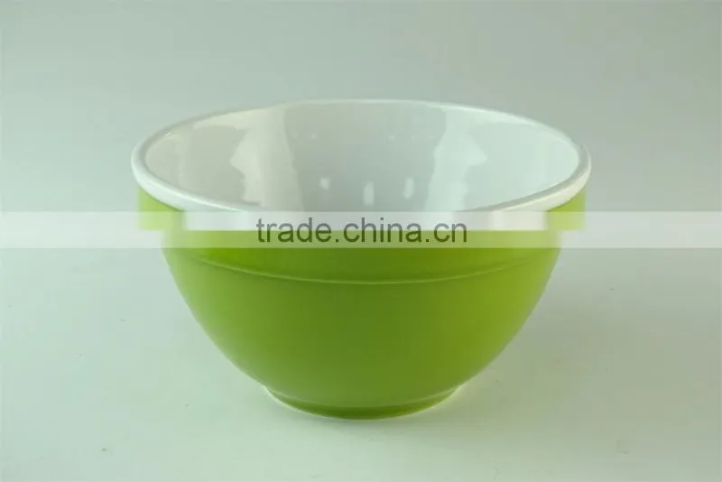 Stocked Cheap 2015 two-tier Colorful Ceramic Glazed Soup Bowl For Sale