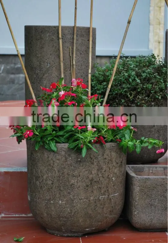 Vietnam Fiberglass poly garden pots and planter