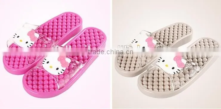 Hot sale high quality plastic massager slippers anti-slip bath slipper