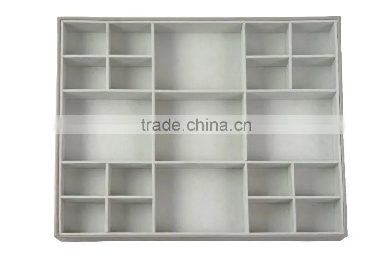 The Newest 21 Compartment Faux Leather Large Jewelry And Accessories Organizer