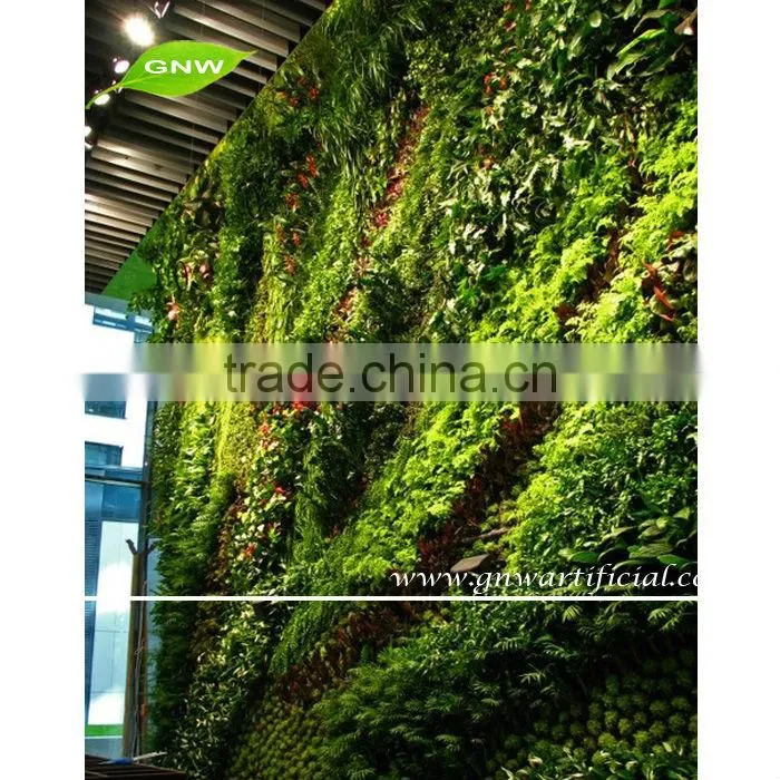 GNW GLW083 artificial living wall supplies live walls for hotel decoration