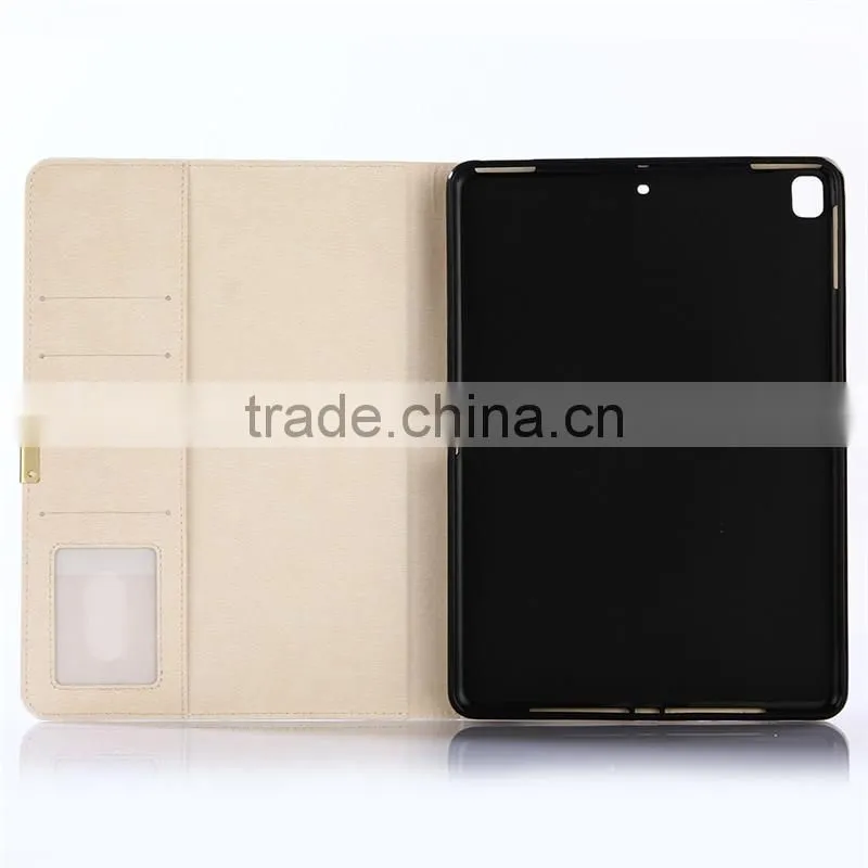 Noble design high quality marble PU card bumper/pocket cell phone case for Ipad 5,6,7,8