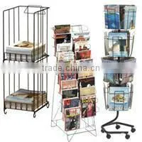 Wire Magazine Rack