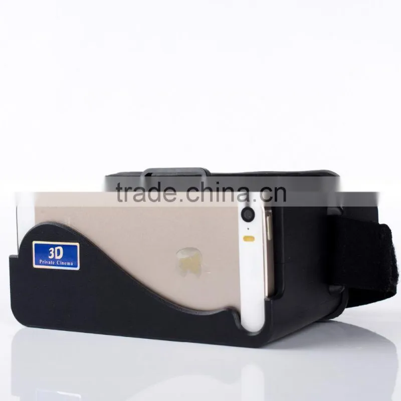 silicone and ABS material acrylic Lens 3D glass for cell phone
