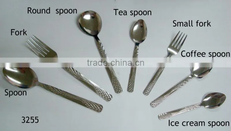 Favourable Delicate stainless steel cutlery set