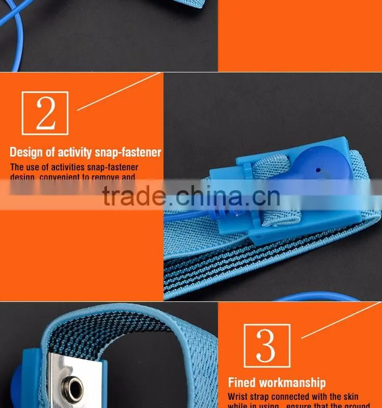 Antistatic wrist bands