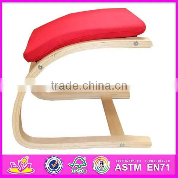 Top Quality Classic Upholstered Dining Chair for kids,Elegant wooden toy upholstered dining chairs,wooden relax chair W08F026