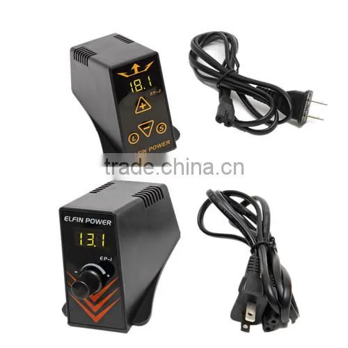 Tattoo mini Power Supply Digital with matched Plug Cable Kit