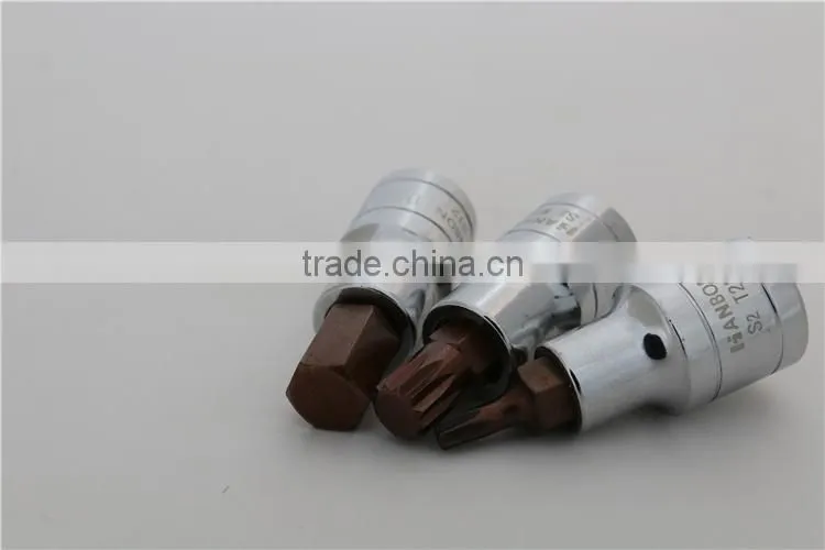 Pattern screwdriver sleeve, Flower Screwdriver Socket,12.5MM Screwdriver Socket