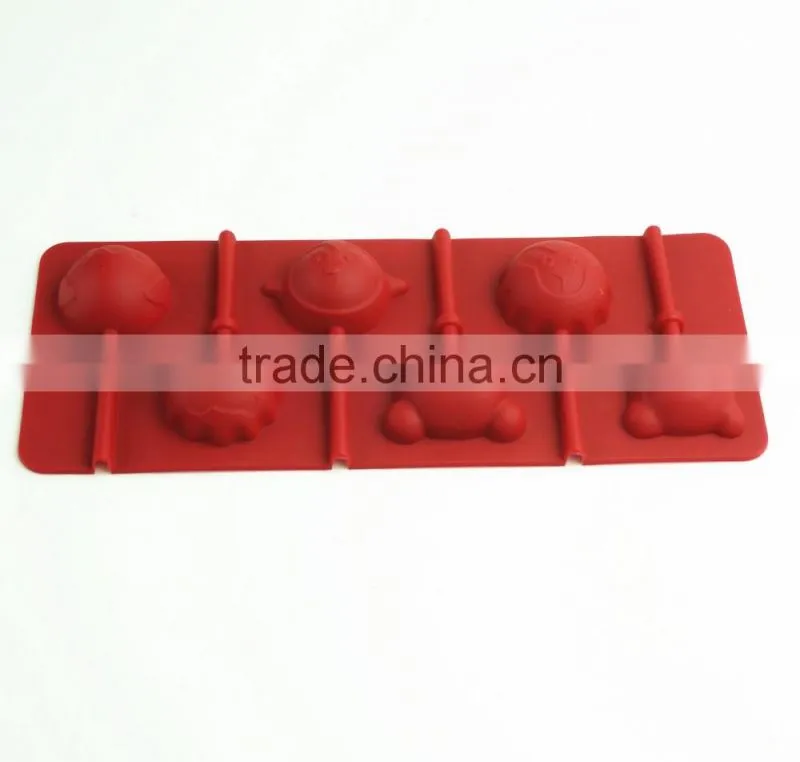 11033 Silicone Candy Lollipop Molds with Sticks