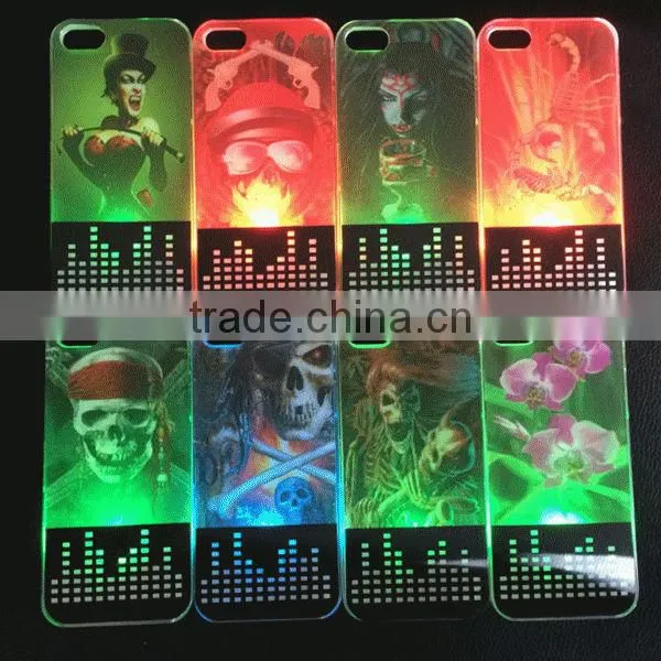 Aluminium case for iphone led lights