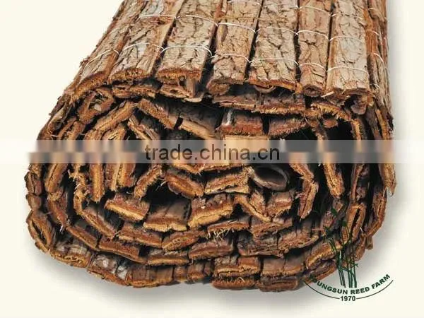 bark fence
