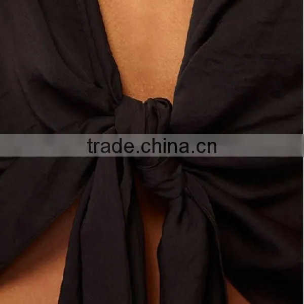 Stylish Womens Sleeveless Chiffon Tops Tank Backless Blouse Shirt Vest Casual Pleated