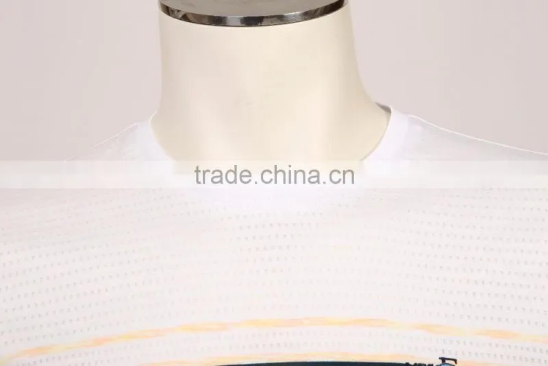 mens private label white stripe cotton solid t shirt