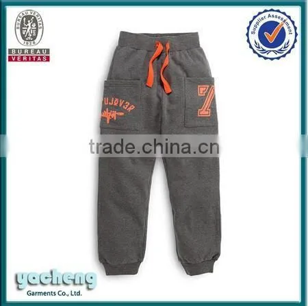 alibaba OEM factory in China custom design comfortable printing baby pants with high quality sport pants jogging pants