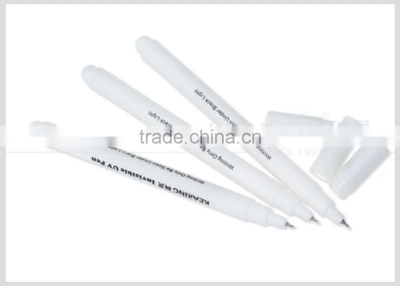 Kearing Brand high inspection secret marking pen for textile paper plastic etc. #UV05