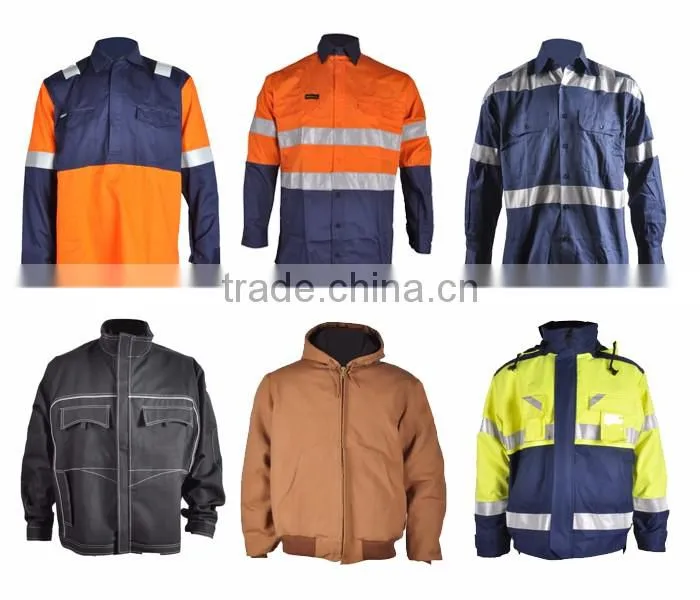 Eco friendly flame retardant high visibility shirts wholesale for mining workwear