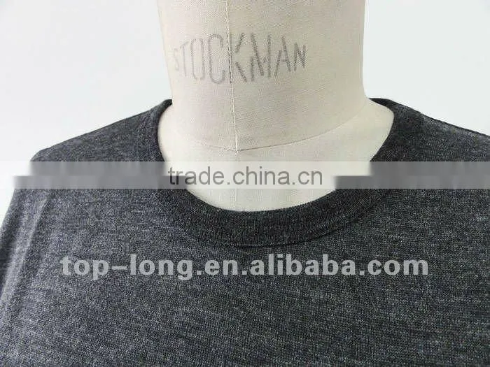 100% merino charcoal base layer women thermal suit of Ladies crew