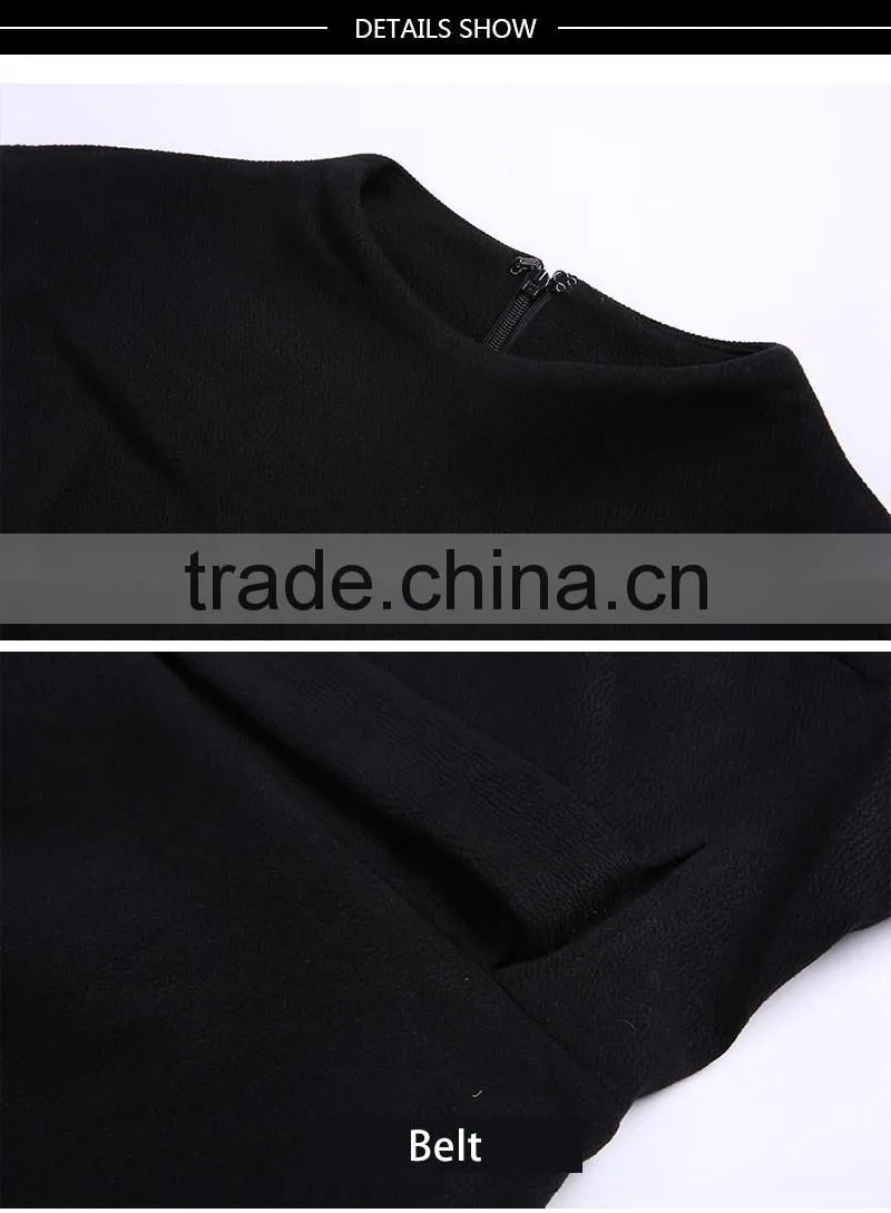 guangzhou wholesale good design best sale latest fashion black sleeveless elegant women smart casual dress 2017
