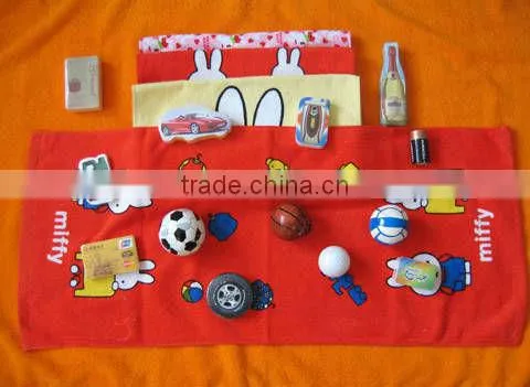 custom cotton compressed tea towel