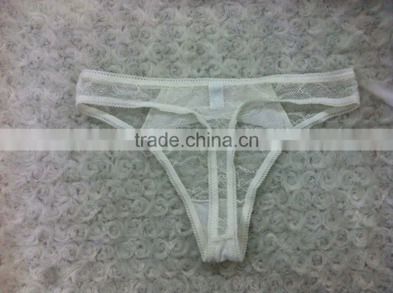 See through lace bra and g-string panties sexy bra new design sex girls photos thong Shantou factory