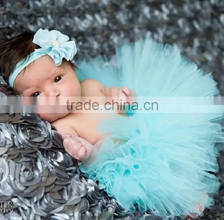 Brightly Lim Green petti skirt/ballet tutu for girls children tulle skirt performance wear