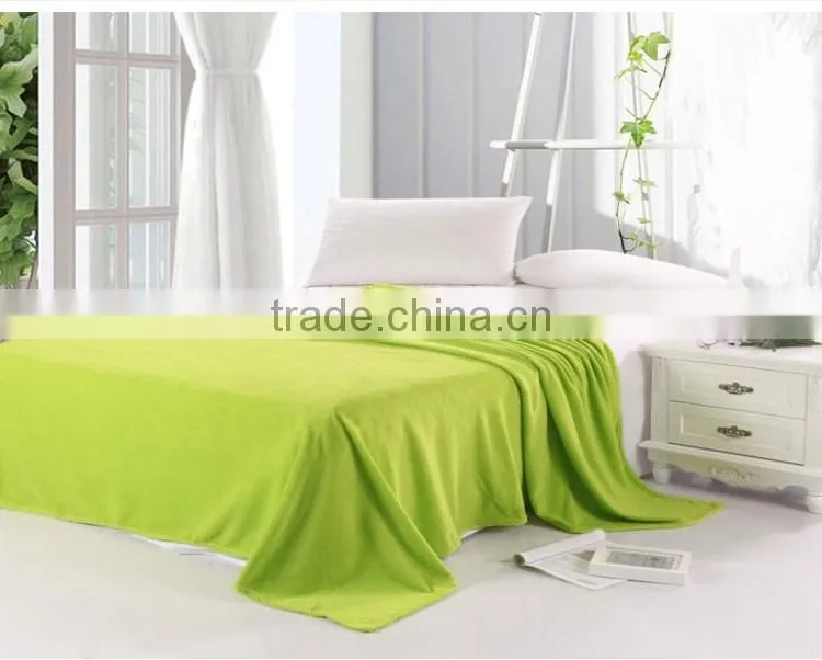 High Quality Flannel Printing Trick Luxury Blanket