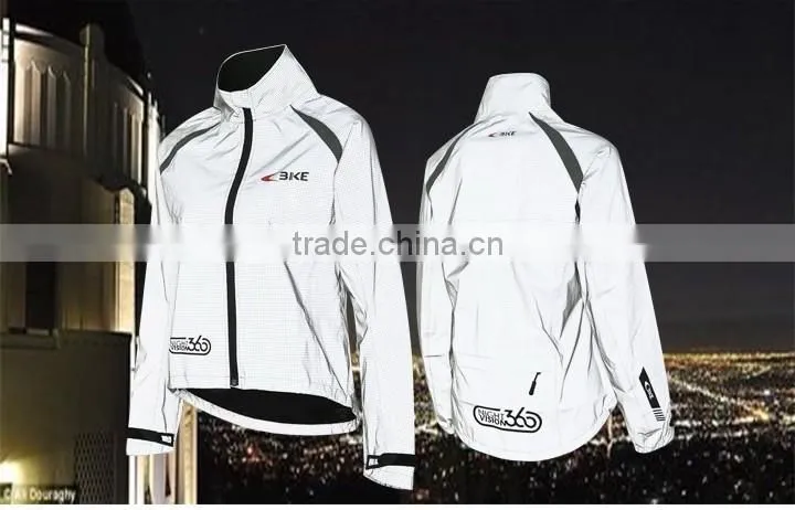 Women's Reflective waterproof NIGHT VISION 360 Cycling Jacket