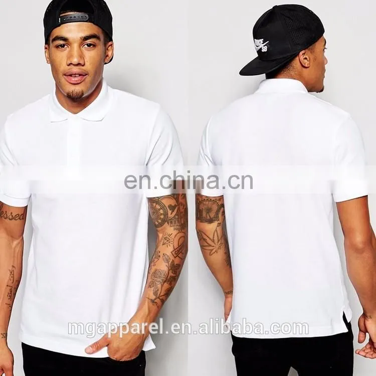 2016 Latest t shirt design high quality mens cotton polo shirt