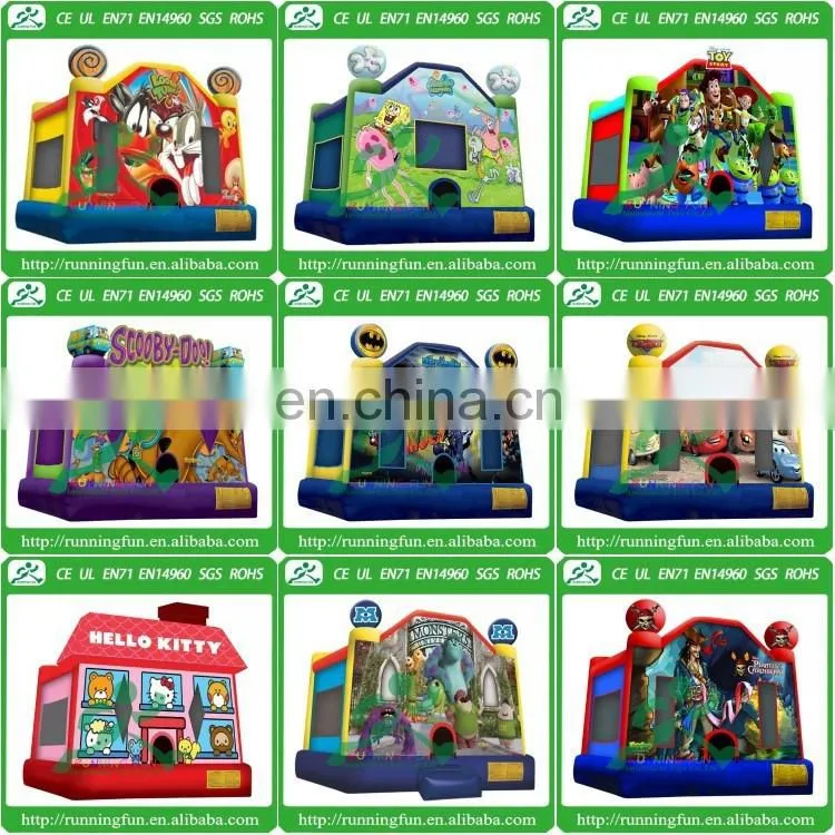 Racing Cars Bounce House, Inflatable Castle For Kids