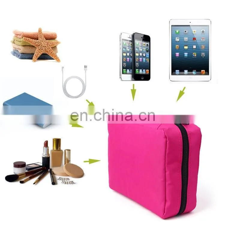 Multi-function hanging travel wash cosmetic toiletry bag