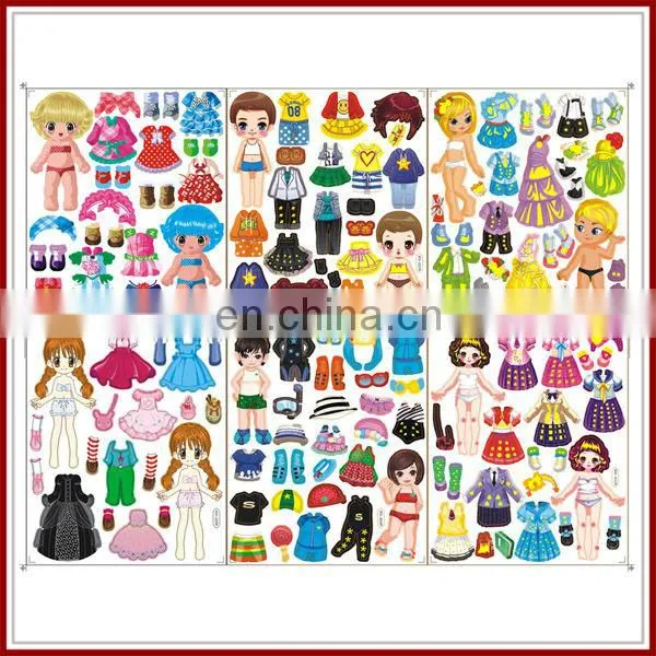 Halloween self-adhesive foam stciker kids room decoration 3d stickers