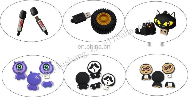 Promotional portable plastic usb pen drive with different capacity