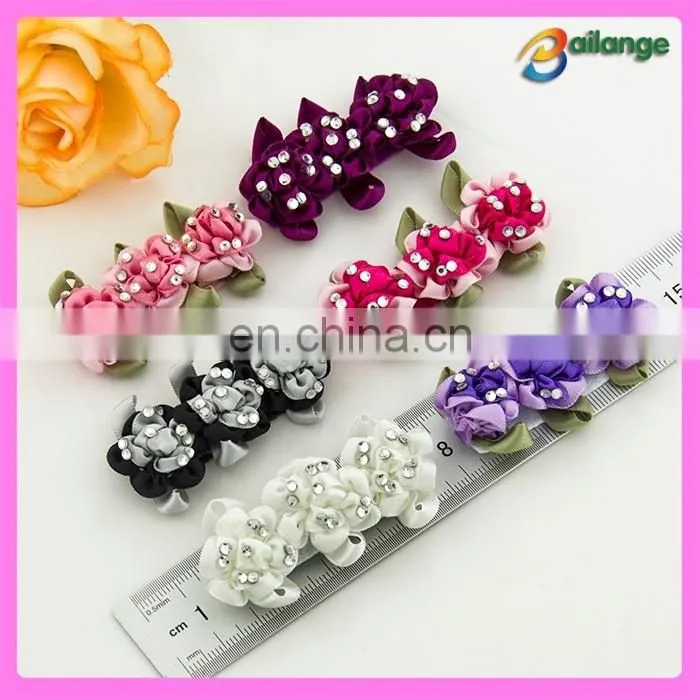 hotfix rhinestone flower trims Shoes decoration DIY accessories