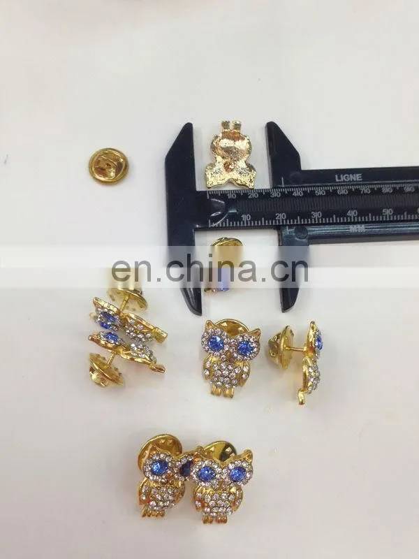 cheap price hot sell fashion rihionestone pink flower button nail on clothing or bags or shoes