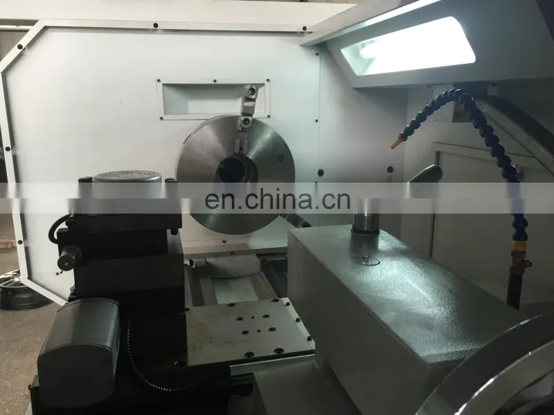 High quality CK6166A wheel repair lathe machine