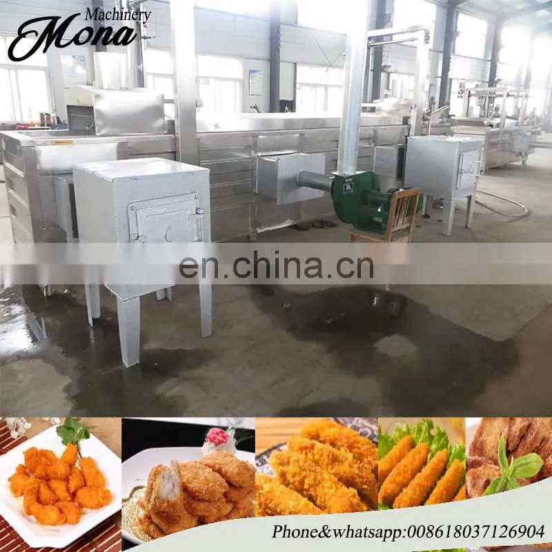 frying production line/vacuum frying machine /KFC fried food frying machine