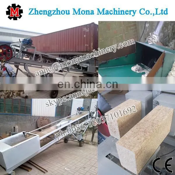 Two Head Wood Sawdust Hot Pressing Machine Wood Block Hot Press Machine With Factory Price