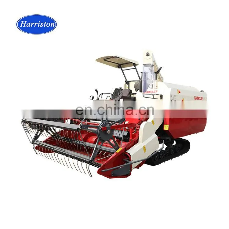 4LZ-4.0E Use 88HP Combine Harvester Machine for Rice Wheat Corn Harvesting