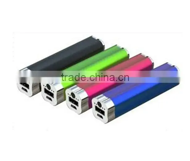 smart 2200mA aluminum portable power bank